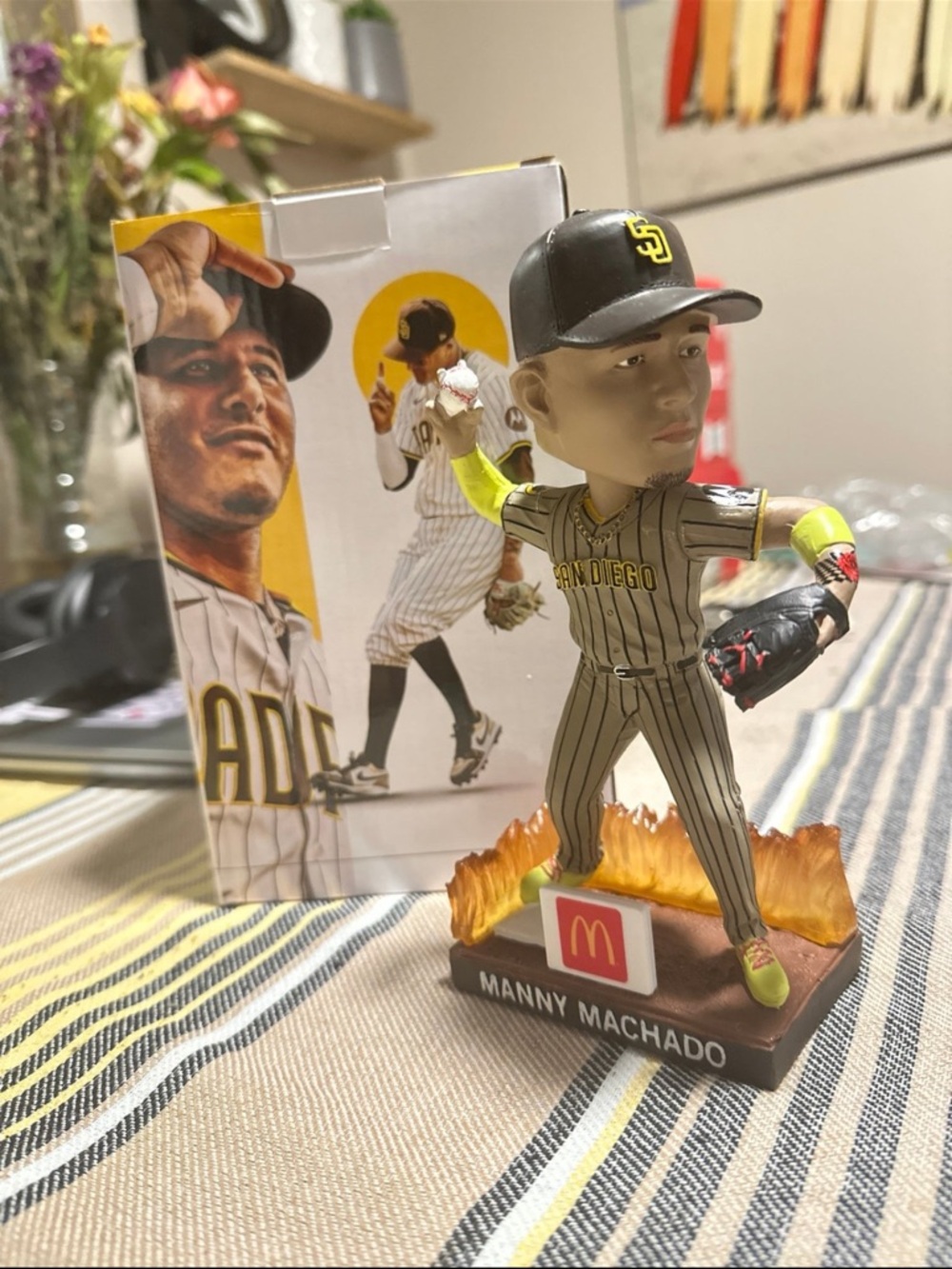 MLB San Diego Padres Manny Machado hot corner Bobblehead